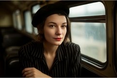 Stereotyped French woman. Generate ai Product Image 1