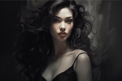 Entrancing portrait of a mysterious woman Product Image 1