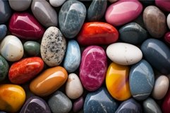 Stones colorful. Generate Ai Product Image 1