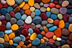 Textured Stones colorful. Generate Ai Product Image 1