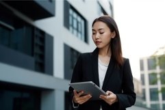 Successful business woman. Generate Ai Product Image 1