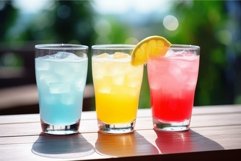 Summer soft drink. Generate Ai Product Image 1