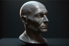 Male head surreal. Generate Ai Product Image 1