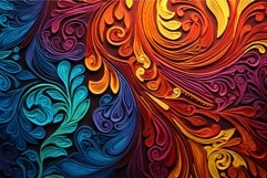 Textile colorful background. Generate Ai Product Image 1