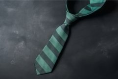 Tie green black. Generate ai Product Image 1