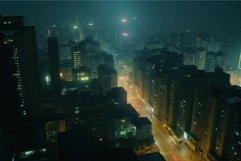 Dense nordic tower. Generate Ai Product Image 1