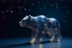 Transparent bear. Generate Ai Product Image 1