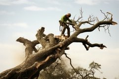 Tree removal service nature. Generate Ai Product Image 1