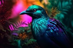 Tropical bird colorful wild. Generate Ai Product Image 1