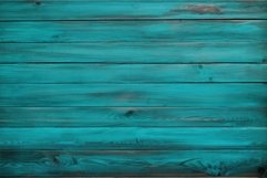 Turquoise planks. Generate Ai Product Image 1