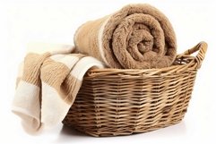 Twisted towels. Generate Ai Product Image 1