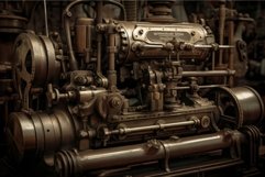 Vintage machine cinematic. Generate Ai Product Image 1