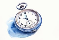 Watercolor stopwatch. Generate Ai Product Image 1