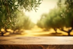 Wooden table product. Generate Ai Product Image 1