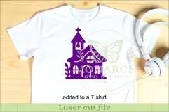 Fairy Village SVG . Fantasy house silhouettes 2 Product Image 3
