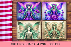 kitchen cutting board - beautiful fairy Product Image 1