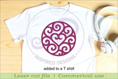 Heart Coasters, laser cut out Love heart designs d2 Product Image 3