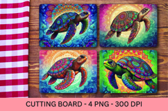 kitchen cutting board - turtle Product Image 1