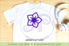 Flower Silhouette Cut out designs 5 Product Image 3