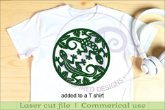 Geckos, Lizards wall sign, SVG file. Product Image 3