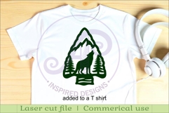 Arrowhead Wolf animal wall sign Product Image 3