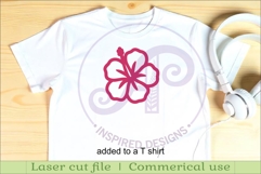 Flower Silhouette Cut out designs 3 Product Image 3