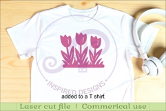 Spring / Easter silhouettes laser cut outs SVG 2 Product Image 3