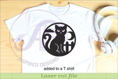 Halloween Coaster SVG Designs, Halloween Scene Coasters 2 Product Image 3