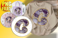 C Doodle Letter Style PNG Whimsical Holiday Fun! Product Image 1