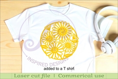 Daisy flowers wall art sign Product Image 3