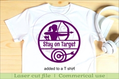 Archery female name wall art sign Product Image 3