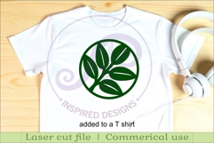 Leaf Coasters, laser cut out leaves designs d2 Product Image 3