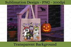 Halloween Little Ghoul Gang Hand Drawn Png Design Product Image 4