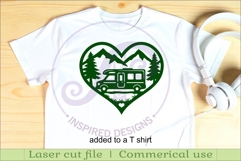 Campervan heart wall sign, camper home decor Product Image 3