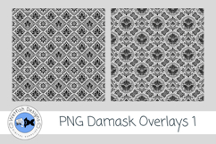 Transparent PNG Damask Overlays 1 Product Image 4