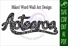 Aotearoa wall sign svg laser cut Product Image 3