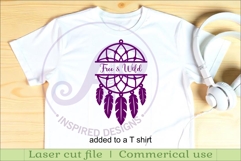 Dreamcatcher Name Sign, Boho Personalized sign Product Image 3