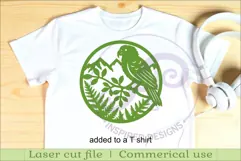 Kea New Zealand bird wall sign, SVG file. Product Image 3
