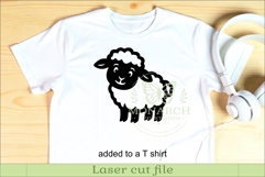 Cute Sheep Silhouettes SVG Farm Animal Laser Cut Files 2 Product Image 3