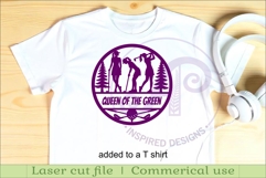 Female Golfer name wall art sign, SVG personalized Product Image 3