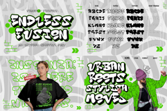 Graffiti Font Bundle Vol. 1 | Urban Vibes 3D Layered Street Product Image 4