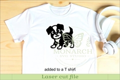 Cute Puppy Silhouettes. Dog Shapes for laser cutting 1 Product Image 3