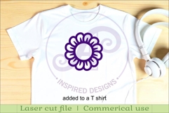 Flower Silhouette Cut out designs 7 Product Image 3