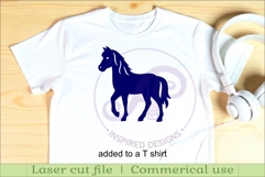 Horse silhouette laser cut outs SVG file Product Image 3
