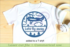 Airplane name wall art sign Product Image 3