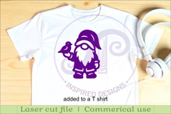 Gnome Silhouette Shapes and Garden Stakes SVG Mushroom Hat 3 Product Image 3