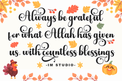 Thanksgiving- Family Font In 57 Styles Product Image 3