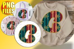 C Doodle Letter Style Clipart Jolly Holiday Theme! Product Image 1