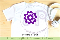 Flower Silhouette Cut out designs 6 Product Image 3