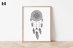 Dreamcatcher Svg | Dreamcatcher Clip art | Dreams Svg Product Image 3